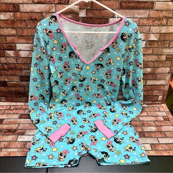 PowerPuff Girls Romper Size L - Picture 1 of 8